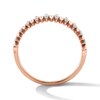 Thumbnail Image 3 of Diamond Accent Anniversary Ring in 10K Rose Gold