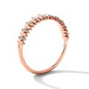 Thumbnail Image 4 of Diamond Accent Anniversary Ring in 10K Rose Gold