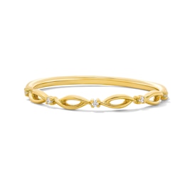 Diamond Accent Stackable Anniversary Band in 10K Yellow Gold