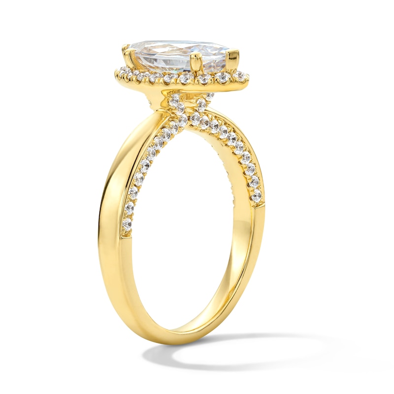 2.00 CT. T.W. Marquise Certified Lab-Grown Diamond Engagement Ring 14K Yellow Gold (F/VS2)