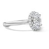 Thumbnail Image 4 of 2 CT. T.W. Oval Certified Lab-Grown Diamond Engagement Ring in 14K White Gold (F/VS2)