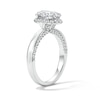 Thumbnail Image 5 of 2 CT. T.W. Oval Certified Lab-Grown Diamond Engagement Ring in 14K White Gold (F/VS2)