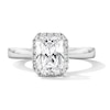Thumbnail Image 1 of 2 CT. T.W. Radiant Certified Lab-Grown Diamond Engagement Ring in 14K White Gold (F/VS2)