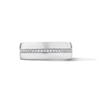 Thumbnail Image 1 of 1/6 CT. T.W. Diamond Wedding Band in Sterling Silver