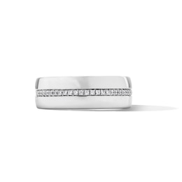 1/6 CT. T.W. Diamond Wedding Band in Sterling Silver