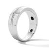 Thumbnail Image 5 of 1/6 CT. T.W. Diamond Wedding Band in Sterling Silver