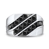 Thumbnail Image 2 of 1.95 CT. T.W. Black Diamond Ring in 10K White Gold