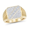 Thumbnail Image 1 of 0.69 CT. T.W. Certified Lab-Grown Diamond Fashion Ring in 10K Gold (F/VS2)