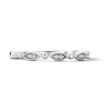 Thumbnail Image 4 of Diamond-Accent Stackable Band in Sterling Silver