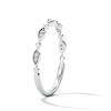 Thumbnail Image 5 of Diamond-Accent Stackable Band in Sterling Silver
