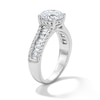 Thumbnail Image 5 of 2.75 CT. T.W. Certified Lab-Grown Diamond Hidden Frame Engagement Ring  in 14K White Gold (F/VS2)