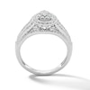 Thumbnail Image 3 of 0.50 CT. T.W. Multi-Diamond Pavé and Channel Set Engagement Ring in 10K White Gold