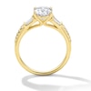 Thumbnail Image 3 of 2.50 CT. T.W. Oval Certified Lab-Grown Diamond Engagement Ring in 14K Gold (F/VS2)