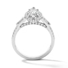 Thumbnail Image 3 of 1.50 CT. T.W. Marquise-Cut Certified Lab-Grown Diamond Frame Engagement Ring in 14K White Gold (F/VS2)