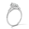 Thumbnail Image 5 of 1.50 CT. T.W. Marquise-Cut Certified Lab-Grown Diamond Frame Engagement Ring in 14K White Gold (F/VS2)