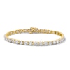 Thumbnail Image 1 of 8.00 CT. T.W. Certified Lab-Grown Diamond Tennis Bracelet in 10K Gold (F/SI2)