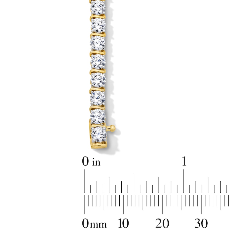 Main Image 3 of 8.00 CT. T.W. Certified Lab-Grown Diamond Tennis Bracelet in 10K Gold (F/SI2)