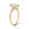 Thumbnail Image 4 of 1.50 CT. T.W. Marquise-Cut Certified Lab-Grown Diamond Frame Engagement Ring in 14K  Gold (F/VS2)