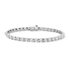 Thumbnail Image 1 of 8.00 CT. T.W. Certified Lab-Grown Diamond Tennis Bracelet in 10K White Gold (F/SI2)