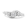 Thumbnail Image 1 of 0.20 CT. T.W. Diamond Three-Stone Engagement Ring in 10K White Gold (J/I3)