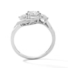 Thumbnail Image 3 of 0.20 CT. T.W. Diamond Three-Stone Engagement Ring in 10K White Gold (J/I3)
