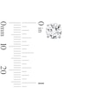 Thumbnail Image 3 of 0.50 CT. T.W. Certified Lab-Grown Diamond Solitaire Stud Earrings in 10K White Gold (F/SI2)