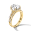 Thumbnail Image 3 of 3.50 CT. T.W. Certified Lab-Grown Diamond Frame Bridal Set in 14K Gold (F/VS2)