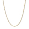 Thumbnail Image 1 of 2.6mm Diamond-Cut Ice Chain Necklace in Solid 10K Gold -20"