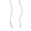 Thumbnail Image 2 of 2.0mm Paper Clip Chain and Charm Holder Necklace in Solid Sterling Silver