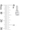 Thumbnail Image 2 of 0.45 CT. T.W. Certified Lab-Grown Diamond Solitaire Necklace Charm in Sterling Silver (F/SI2)