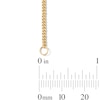 Thumbnail Image 3 of 0.45 CT. T.W. Certified Lab-Grown Diamond Curb Chain Bracelet in Sterling Silver with 14K Gold Plate (F/SI2)