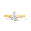 Thumbnail Image 1 of 1.00 CT. T.W. Pear-Shaped Canadian Certified Diamond Solitaire Engagement Ring in 14K Gold (I/I1)