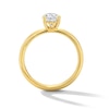 Thumbnail Image 3 of 1.00 CT. T.W. Pear-Shaped Canadian Certified Diamond Solitaire Engagement Ring in 14K Gold (I/I1)