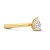 Thumbnail Image 4 of 1.00 CT. T.W. Pear-Shaped Canadian Certified Diamond Solitaire Engagement Ring in 14K Gold (I/I1)