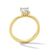 Thumbnail Image 3 of 1.00 CT. T.W. Radiant Canadian Certified Solitaire Diamond Ring in 14K Gold (I/I1)