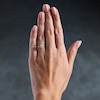 Thumbnail Image 2 of 1.00 CT. T.W. Oval Canadian Certified Diamond Solitaire Ring in 14K Gold (I/I1)