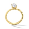 Thumbnail Image 3 of 1.00 CT. T.W. Oval Canadian Certified Diamond Solitaire Ring in 14K Gold (I/I1)