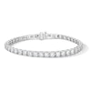 Thumbnail Image 1 of 10.00 CT. T.W. Certified Lab-Grown Diamond Tennis Bracelet in 10K White Gold (F/SI2)
