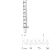 Thumbnail Image 3 of 10.00 CT. T.W. Certified Lab-Grown Diamond Tennis Bracelet in 10K White Gold (F/SI2)