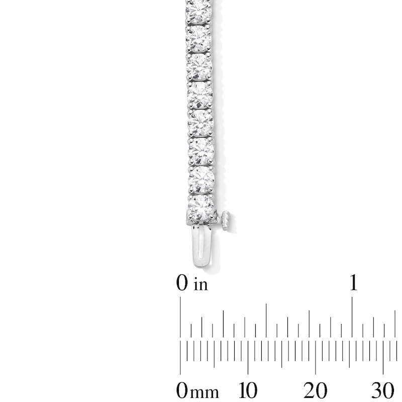 10.00 CT. T.W. Certified Lab-Grown Diamond Tennis Bracelet in 10K White Gold (F/SI2)