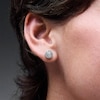 Thumbnail Image 3 of 0.25 CT. T.W. Certified Lab-Grown Diamond Pendant and Stud Earrings Set in Sterling Silver (F/SI2)