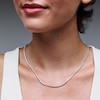 Thumbnail Image 2 of 3.00 CT. T.W. Certified Lab-Grown Diamond Tennis Necklace in 10K White Gold (F/SI2)