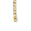 Thumbnail Image 3 of Citrine Tennis Bracelet in Sterling Silver - 7.5”