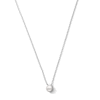 Thumbnail Image 1 of Freshwater Cultured Pearl Solitaire Pendant in Sterling Silver