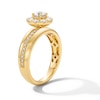 Thumbnail Image 5 of Canadian Ideal 0.75 CT. T.W. Certified Diamond Frame Engagement Ring in 10K Gold (I/I1)