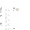Thumbnail Image 3 of 0.50 CT. T.W. Certified Lab-Grown Diamond Solitaire Stud Earrings in 10K Gold (F/SI2)