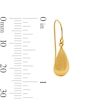 Thumbnail Image 3 of Teardrop Dangle Earrings in Hollow 14K Gold