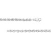 Thumbnail Image 2 of 5.5mm Glitter Rope Chain Necklace in Semi-Solid 10K White Gold, 22"