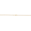 Thumbnail Image 3 of 1.6mm Glitter Rope Chain Necklace in Solid 10K Gold - 22"