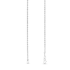 Thumbnail Image 2 of 1.6mm Glitter Rope Chain Necklace in Solid 10K White Gold - 16"